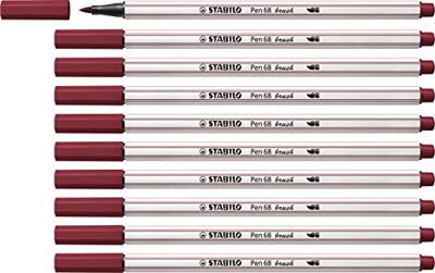 Brushstift stabilo pen 68/19 heidepaars | 10 stuks Brushstift stabilo pen 68/19 heidepaars | 10 stuks
