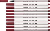 Brushstift stabilo pen 68/19 heidepaars | 10 stuks - thumbnail