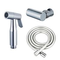 Fortifura Calvi Bidetset - handdouche - slang 150cm - houder - chroom SW970015 SW720564 SW767378 - thumbnail