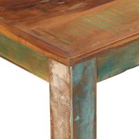 Eettafel 110x55x76 cm gerecycled massief mangohout - thumbnail