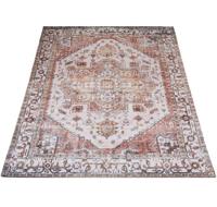 Bruin Vloerkleed Vintage Nora - thumbnail