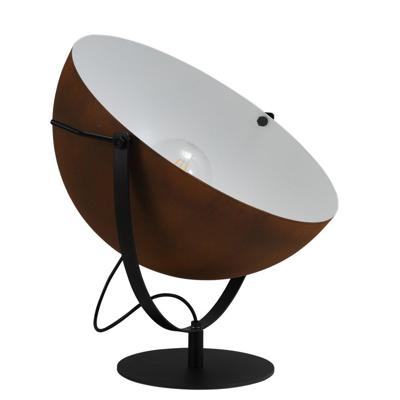 Masterlight RoestbruineIndustria Uplighter 50cm met witte binnenkant - 4197-25-06-B