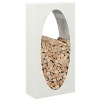 Brandhoutrek 50x23x100 cm koudgewalst staal wit - thumbnail