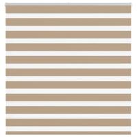 Zebra Blind 150x100 cm stofbreedte 145,9 cm polyester zandbruin - thumbnail
