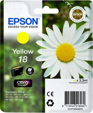 Epson T180440 Origineel Geel 3,3ml