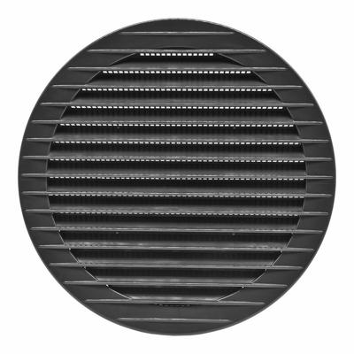 Ventilatierooster EDM 87722 Antraciet Ø 15 cm