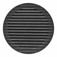 Ventilatierooster EDM 87722 Antraciet Ø 15 cm - thumbnail