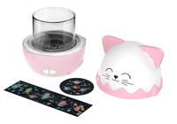 Draadloos muzikaal nachtlampje - BIGBEN - Cat - 360° projectie, 13 films, 8 melodieën, afstandsbediening, USB-C batterij - thumbnail