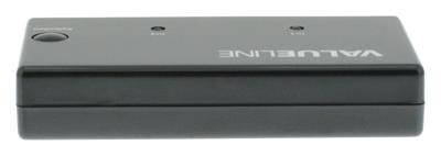 2-poorts HDMI-schakelaar zwart 3D Full HD