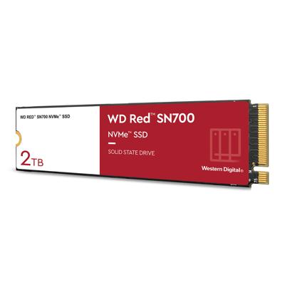Western Digital Red™ SN700 2 TB NVMe/PCIe M.2 SSD 2280 harde schijf PCIe NVMe 3.0 x4 Retail WDS200T1R0C
