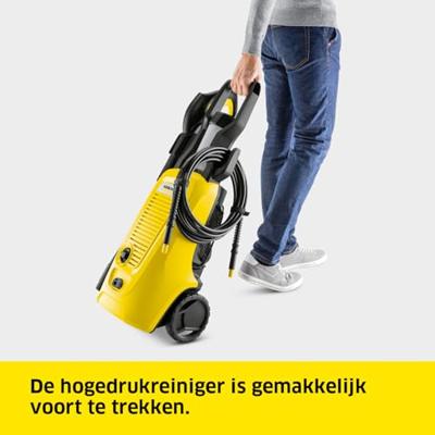 Kärcher K 4 UNIVERSAL EDITION T5 hogedrukreiniger Compact Electrisch 420 L/u 1800 W Zwart, Geel
