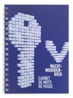 Kangaro K-59191002 Wachtwoordenboek Blauw Met 64 Bladzijde 105x147mm Spiraal - thumbnail