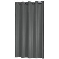 Sealskin Coloris Douchegordijn Polyester/Katoen 180x200 cm Grijs 232211314 - thumbnail