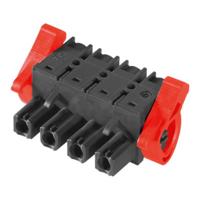 Weidmüller 1044010000 Female behuizing (kabel) BL Totaal aantal polen 4 Rastermaat: 7.62 mm 42 stuk(s) - thumbnail