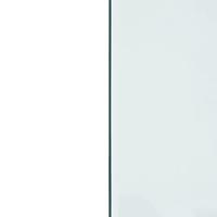 VidaXL Glasplaat openhaard rechthoekig 120x50 cm - thumbnail