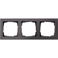 GIRA 0213 23 Frame 3-voudig E2, Standaard 55 Antraciet 1 stuk(s) - thumbnail