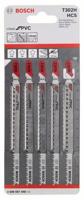 Bosch Accessories 2608667448 Decoupeerzaagblad T 302 H, Clean for PMMA 5 stuk(s) - thumbnail