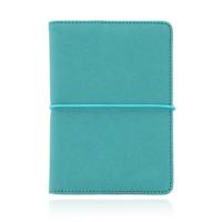 Paspoort Cover met elastiek - PU Leer Groen - thumbnail