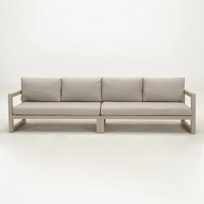 Grosso 4-zits bank beige