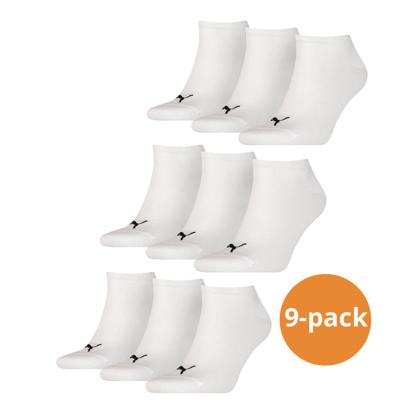 Puma sokken Sneaker wit 9-pack-43/46