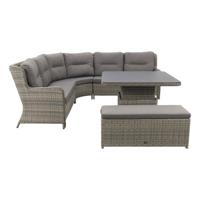 VDG Sandigo lounge dining set met bijzetbank - thumbnail