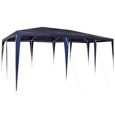 Partytent Blauw 6x4 m PE
