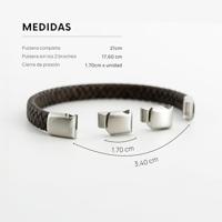 Armband Heren Radiant RH000293 Zwart - thumbnail