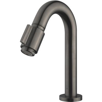 Wiesbaden Victoria Fonteinkraan Gunmetal - Koudwater Toiletkraan 1/2"