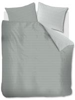 Riviera Maison Twisted Grijsgroen dekbedovertrek - thumbnail