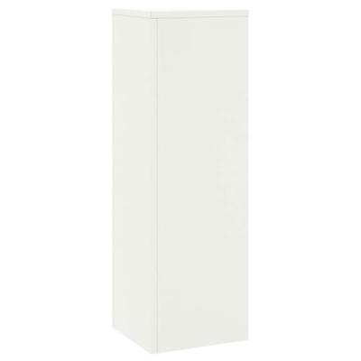 VidaXL Plantenstandaard 2 pcs wit 24 x 24 x 75 cm staal