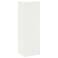 VidaXL Plantenstandaard 2 pcs wit 24 x 24 x 75 cm staal - thumbnail