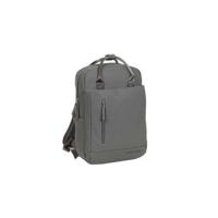 New Rebels Bruce Miami Rugzak 9L Waterafstotende Laptop Rugtas 13 inch Schooltas en Werktas van PU Nylon Comfortabel Comp 9L Antracite - thumbnail