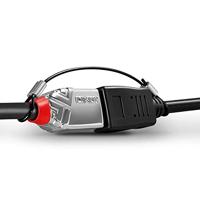 Lindy 40774 kabelslot Zwart 0,15 m - thumbnail