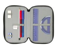 Driedubbele Pennenzak One Piece Pirates Zwart 12,5 x 19,5 x 5,5 cm 37 Onderdelen - thumbnail