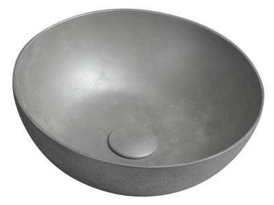 Vrijstaand Waskom Sapho Formigo dia. 39 cm Rond Zilver Vrijstaand Waskom Sapho Formigo dia. 39 cm Rond Zilver