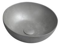 Vrijstaand Waskom Sapho Formigo dia. 39 cm Rond Zilver - thumbnail