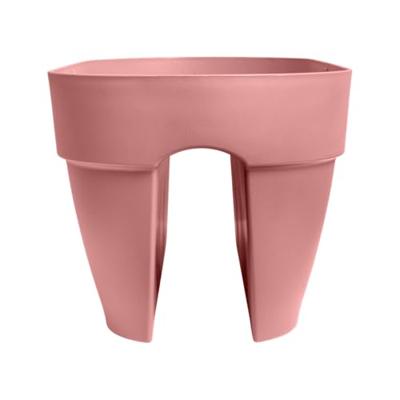 Bloempot - ELHO - Vibia Campana Flower Bridge 60 - Roze - L 26 x B 59 x H 22 cm - Balkon/Buiten - 100% gerecycled