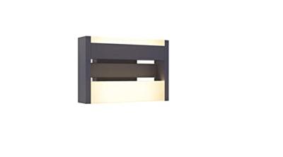 Lutec Design wandlampConroy antraciet - 5107001118