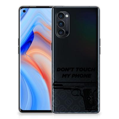 OPPO Reno4 Pro 5G Silicone-hoesje Pistol DTMP