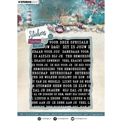 Studio Light • tide of hope sticker sheets zegels & teksten