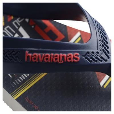 Teenslippers voor kinderen Max Herois HAVAÏNAS zwart