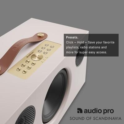 Audio Pro C5 MkII Smart Multiroom Wifi speaker Bruin - thumbnail