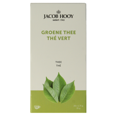 Groene thee 20 Zakjes Groene thee 20 Zakjes