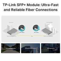 TP-LINK TL-SM5110-SR netwerk transceiver module Vezel-optiek 10000 Mbit/s SFP+ 850 nm - thumbnail