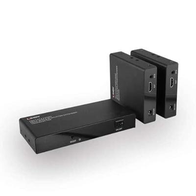 Lindy 38385 audio/video extender AV-zender & ontvanger Zwart