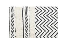 Tapijt DKD Home Decor Zwart Zig-zag Wit (120 x 180 x 0,7 cm) - thumbnail