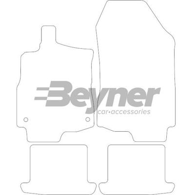 Automatten passend voor Renault Megane III Cabriolet 2010- 4- BL1677704 Automatten passend voor Renault Megane III Cabriolet 2010- 4- BL1677704