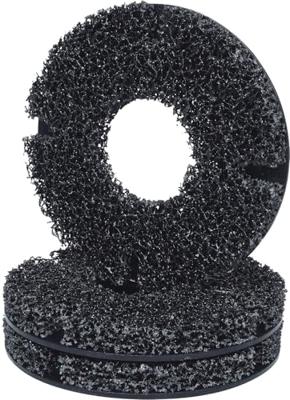 KS Tools 100.4075 Set reserveschijven voor wielnaafschuurmachines Ø 160 mm, binnen-Ø 60 mm, 3-delig KS Tools 100.4075 Set reserveschijven voor wielnaafschuurmachines Ø 160 mm, binnen-Ø 60 mm, 3-delig