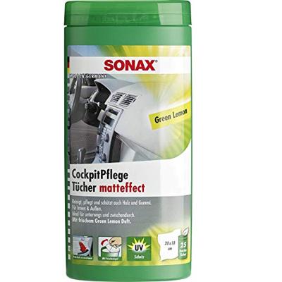 SONAX kunststof onderhoud "cockpitpflegetücher matteffect" cockpit wipes box - thumbnail