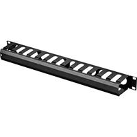 Renkforce RF-3429150 19 inch Kabelgeleiding voor patchkast 1 HE Zwart - thumbnail